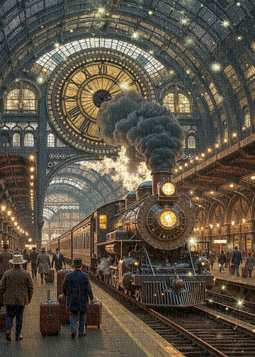 Puzzle del Treno del Tempo 1000 Pezzi